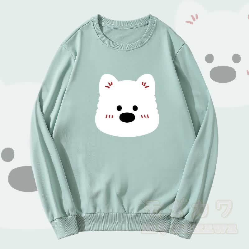 MODAKAWA Unisex-Sweatshirt mit niedlichem Bärenmotiv - Grün - 5XL - image 2