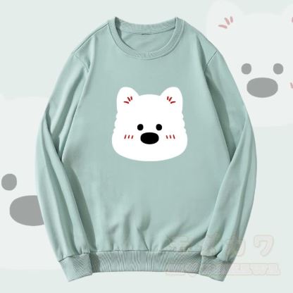 MODAKAWA Unisex-Sweatshirt mit niedlichem Bärenmotiv - Grün - 5XL - image 2