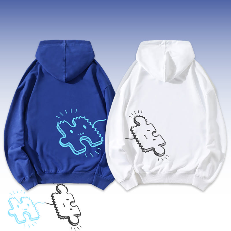 MODAKAWA Puzzle Graphic Partner-Hoodie - image 1