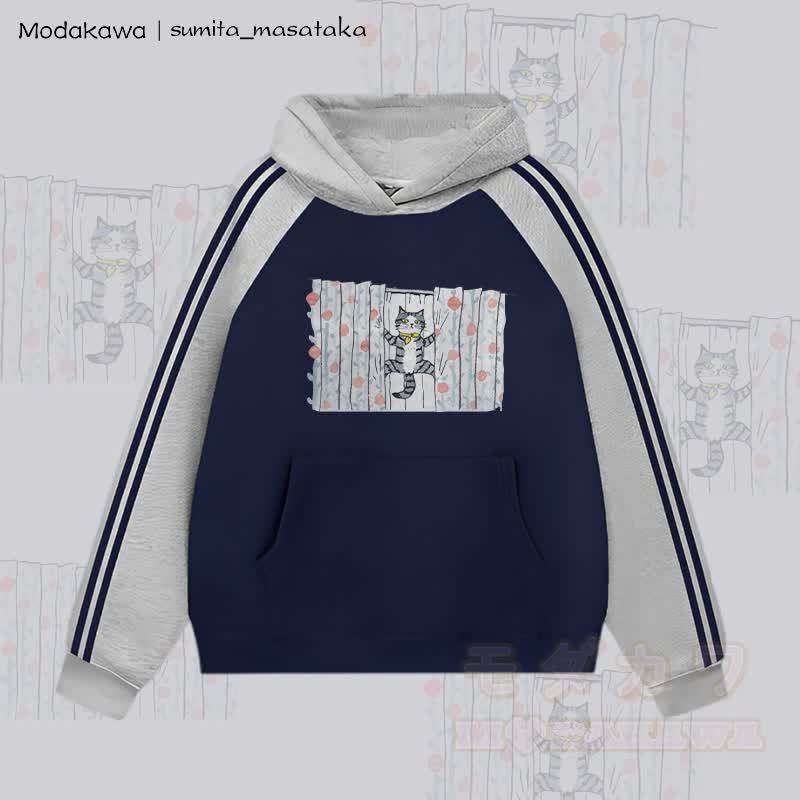 MODAKAWA​ - Grau & Lila Blau - 2XL - image 1