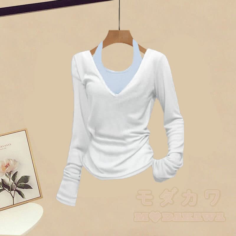 Neckholder-Top und Jeans – passendes Outfit - Top (Einzeln) - XL - image 2