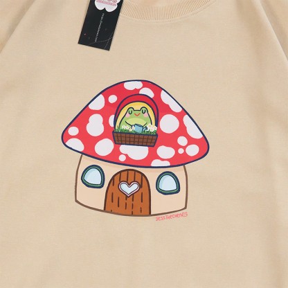 MODAKAWA X jessthechen Frog In Mushroom House Grafik-Sweatshirt - image 2