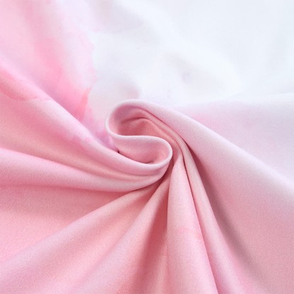 Modakawa T-Shirt mit Blumen-Farbverlauf-Buchstabenprint - image 5