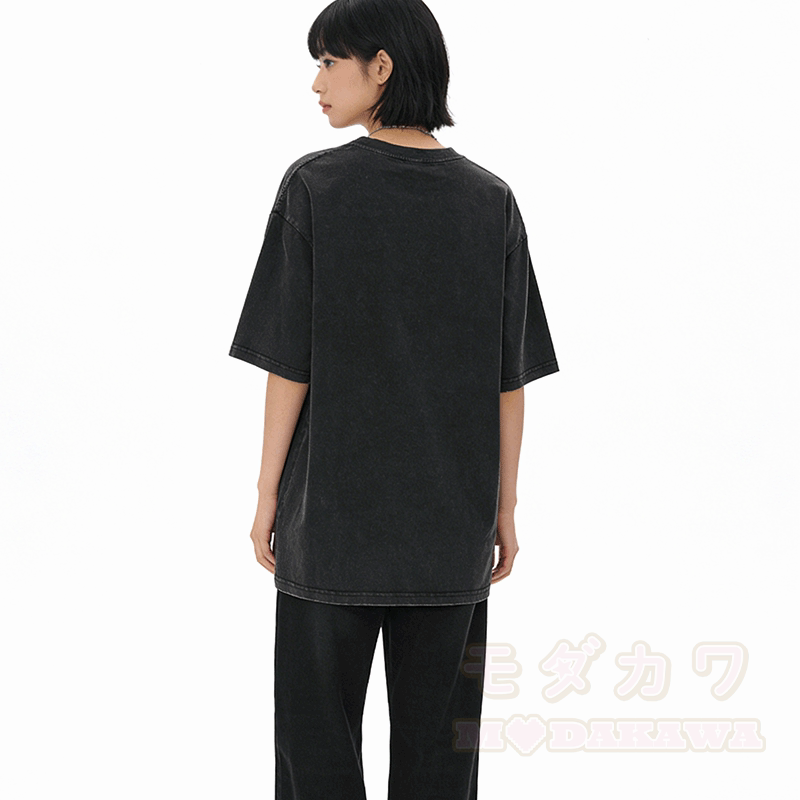 Dalmatiner-Grafik Modakawa Unisex Vintage Washed T-Shirt - image 4