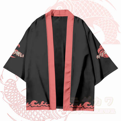 Modakawa-Cardigan mit Koi-Fisch-Modik, Kimono-Oberbekleidung - image 2