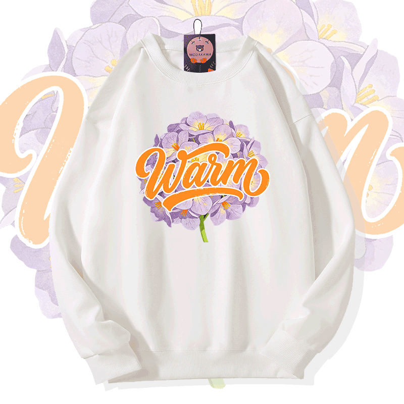 WAIM Modakawa Sweatshirt mit Blumenmuster - White - 5XL - image 2