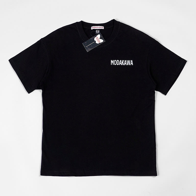 Zweiteiliges Set: Kirschbaum-T-Shirt, Vintage-Shorts und passende Shorts - image 4