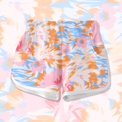 Modakawa Shorts mit tropischem Blumenmuster - Multicolor - 5XL - image 1