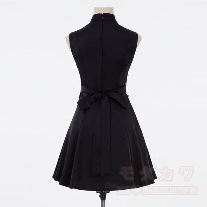 Vintage-Unterkleid mit Quasten, Blumenstickerei und zweiteiligem Set - image 6