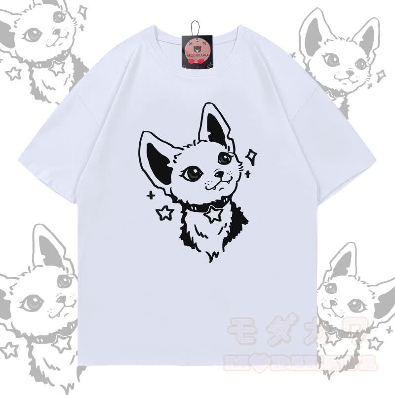 Fox Graphic Modakawa 100% Baumwoll-T-Shirt - Weiß - 5XL - image 2