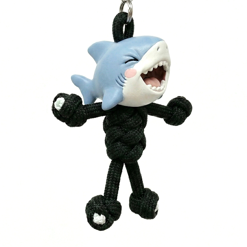 Hai-Schlüsselanhänger Geburtstagsgeschenk - Blue A - image 2