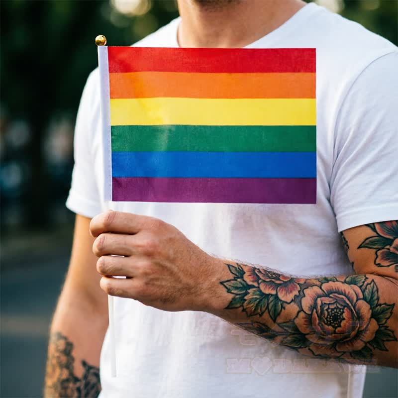 Regenbogen-Dekorationsflagge für Veranstaltungen und Festivals - image 5
