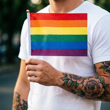 Regenbogen-Dekorationsflagge für Veranstaltungen und Festivals - image 5