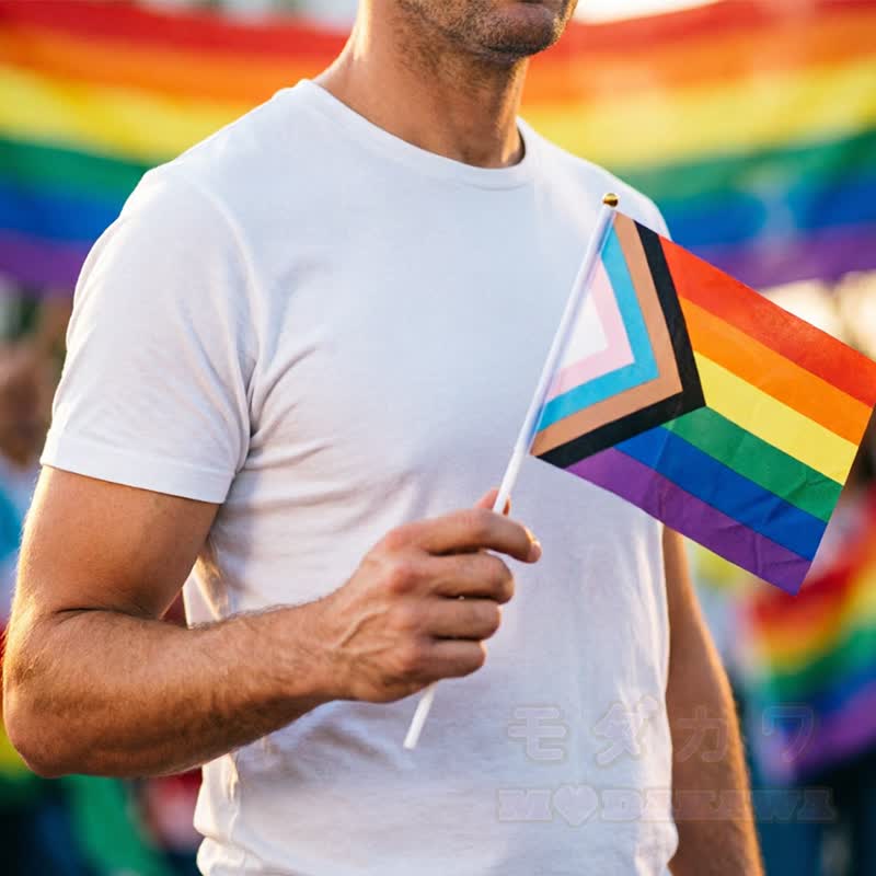 Regenbogen-Dekorationsflagge für Veranstaltungen und Festivals - image 7