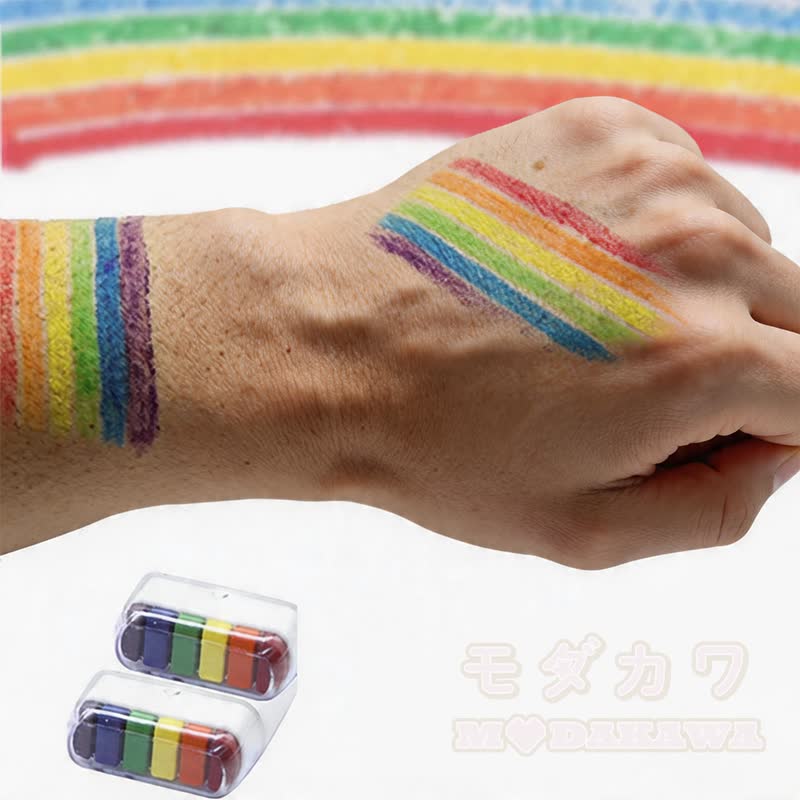 Regenbogen-Gesichtsbemalungsstift-Tattoo-Maschine - image 1