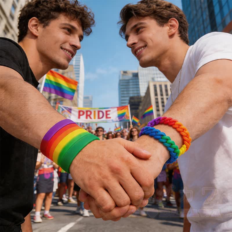 Regenbogen-Pride-Armband - image 2