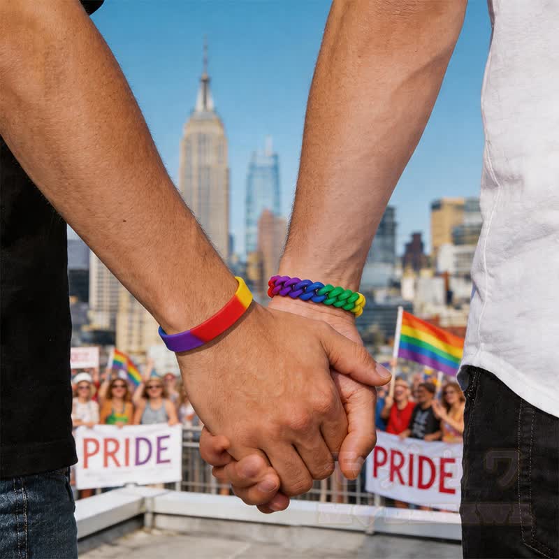 Regenbogen-Pride-Armband - image 1