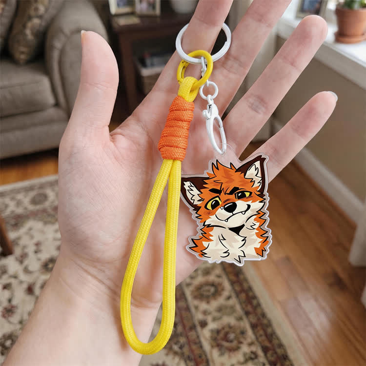 MODAKAWA X atka Smart Fox Schlüsselanhänger Geburtstagsgeschenk - image 1