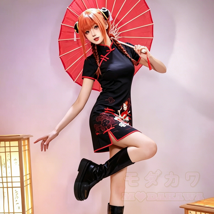 Modernes Cheongsam-Kleid im chinesischen Stil - image 1