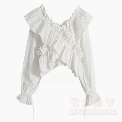 Rüschentop Boho Camikleid passendes Outfit - Top (Single) - 4XL - image 2