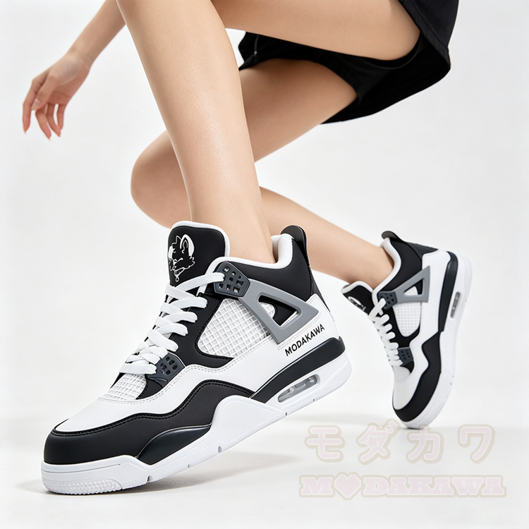 MODAKAWA X popipeko Puppy Graphic Schnür-Sportschuhe mit Luftpolsterung - image 1