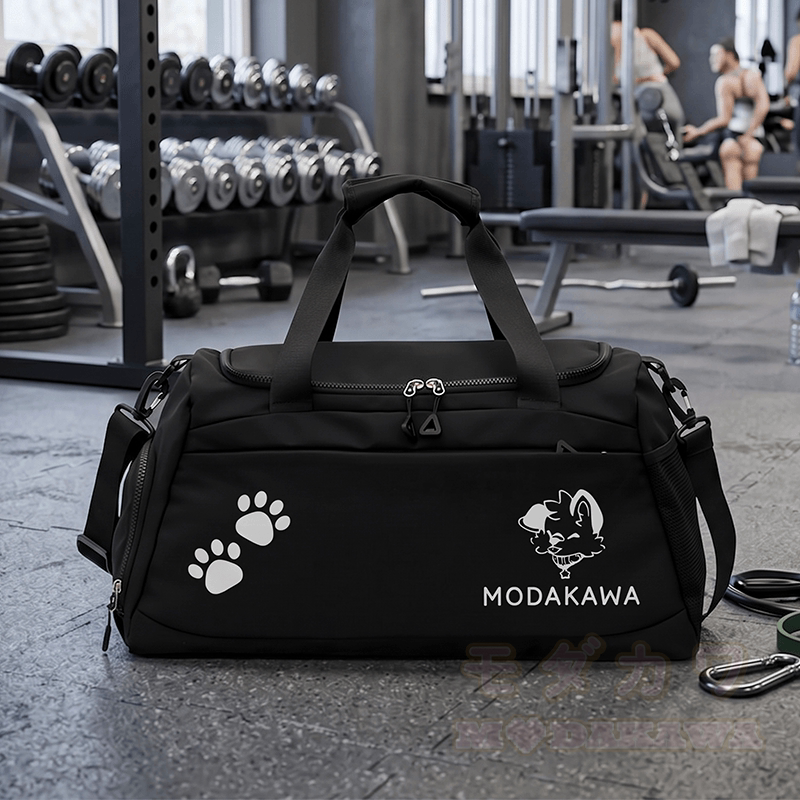 MODAKAWA X popipeko Puppy Graphic Sporttasche mit großem Fassungsvermögen - image 1