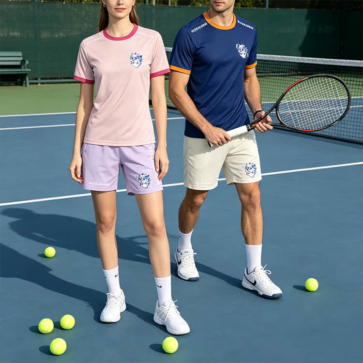 MODAKAWA X Space Barker Graphic Herren-Sport-T-Shirt, Shorts mit Kordelzug und passendem Outfit - image 1