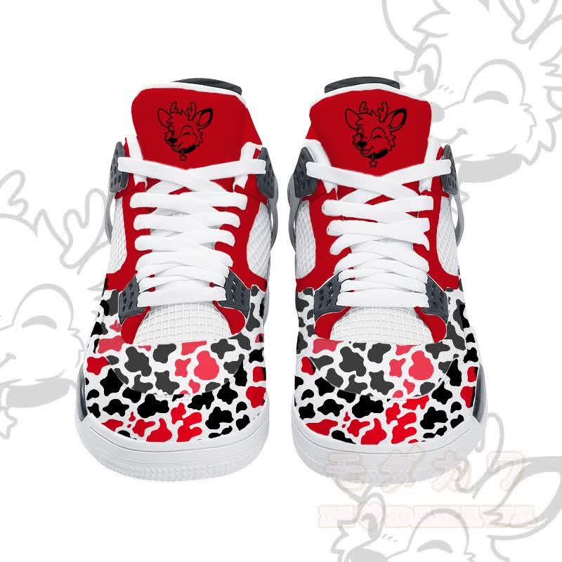 MODAKAWA X popipeko Deer Camo Graphic Schnür-Sportschuhe mit Luftpolsterung - image 6