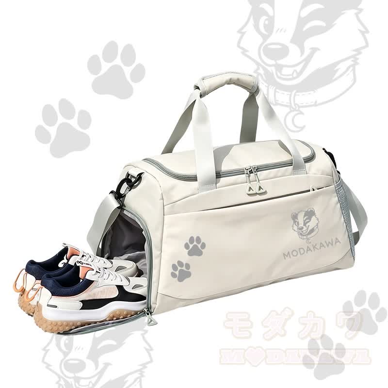 Badger Graphic Modakawa Sporttasche mit großem Fassungsvermögen - Weiß - 55 x 28 x 26 cm - image 2