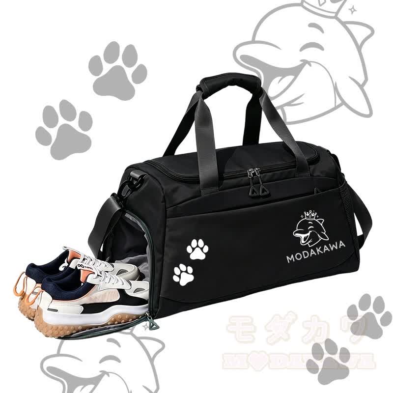 Dolphin Graphic Modakawa Sport- und Fitnesstasche mit großem Fassungsvermögen - Schwarz - 55 x 28 x 26 cm - image 2