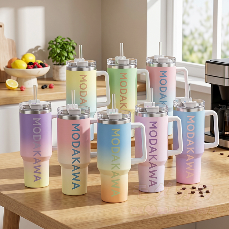 Modakawa Edelstahlbecher mit Farbverlauf (40 oz) - image 1