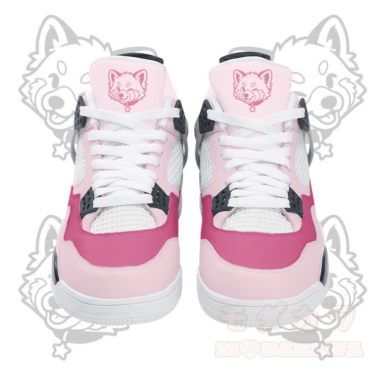 Wink Fox Graphic Modakawa Schnürschuhe mit Luftpolsterung - Rosa - 48 - image 2