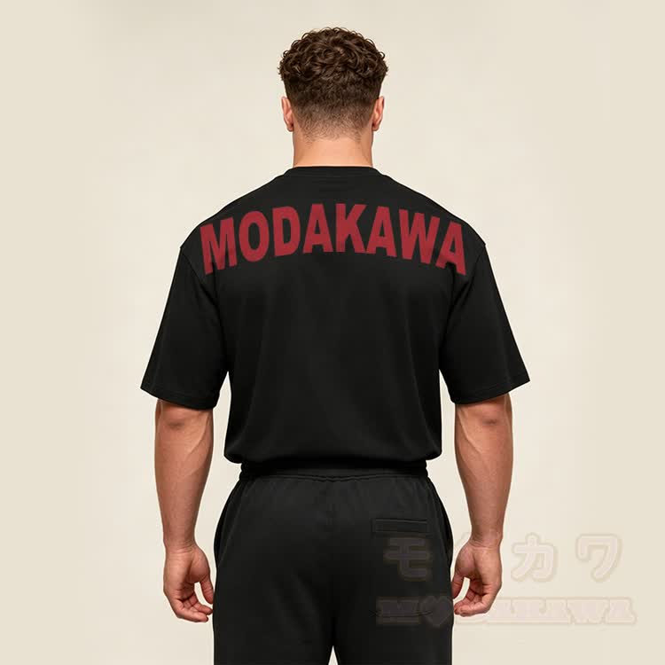 MODAKAWA X popipeko Puppy Graphic Oversized Cotton Drop Shoulder T-Shirt - image 1
