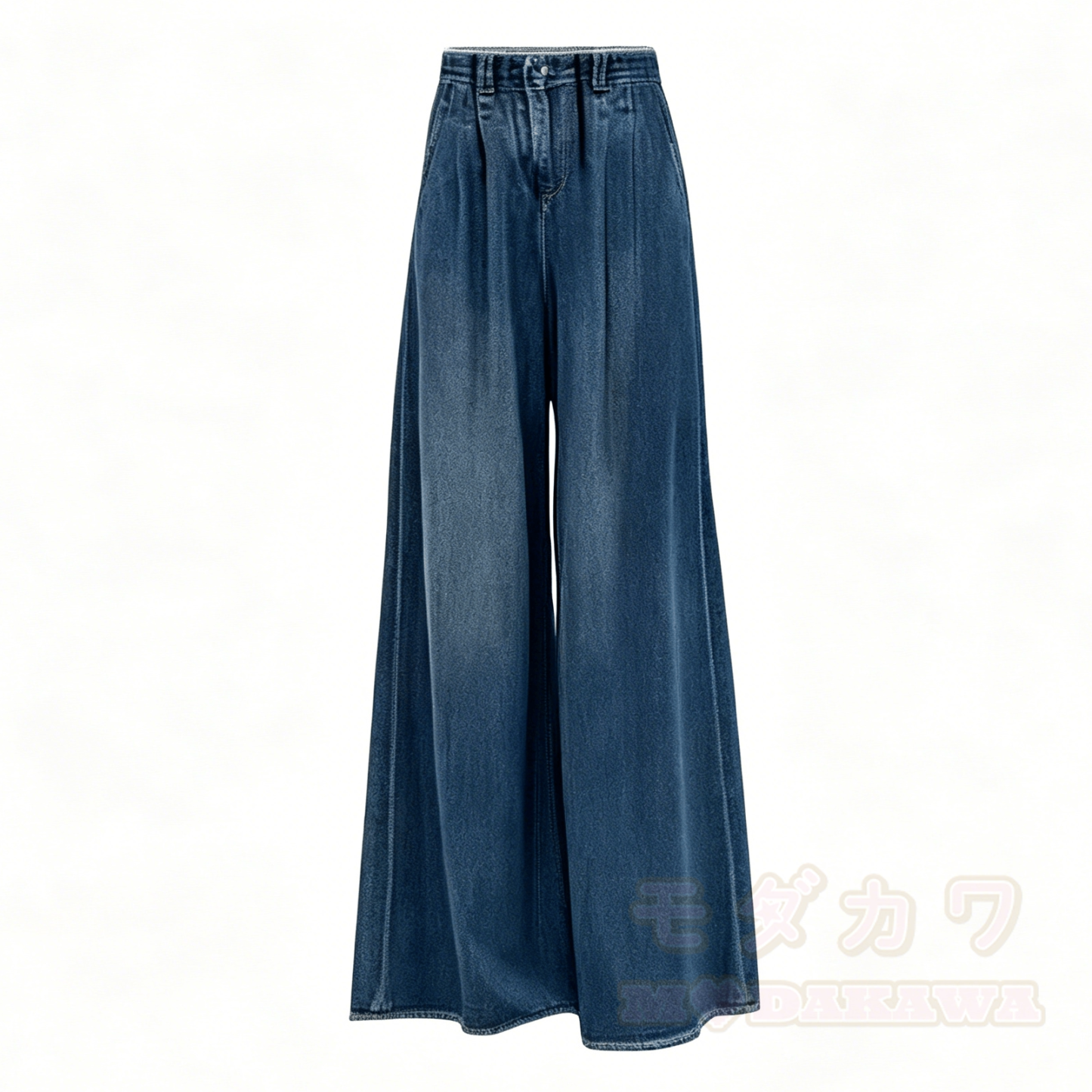 Trendiges zweiteiliges Set: Asymmetrisches, pinkfarbenes Kurzarmtop mit Jeanshose - Blaue Hose - 4XL - image 9