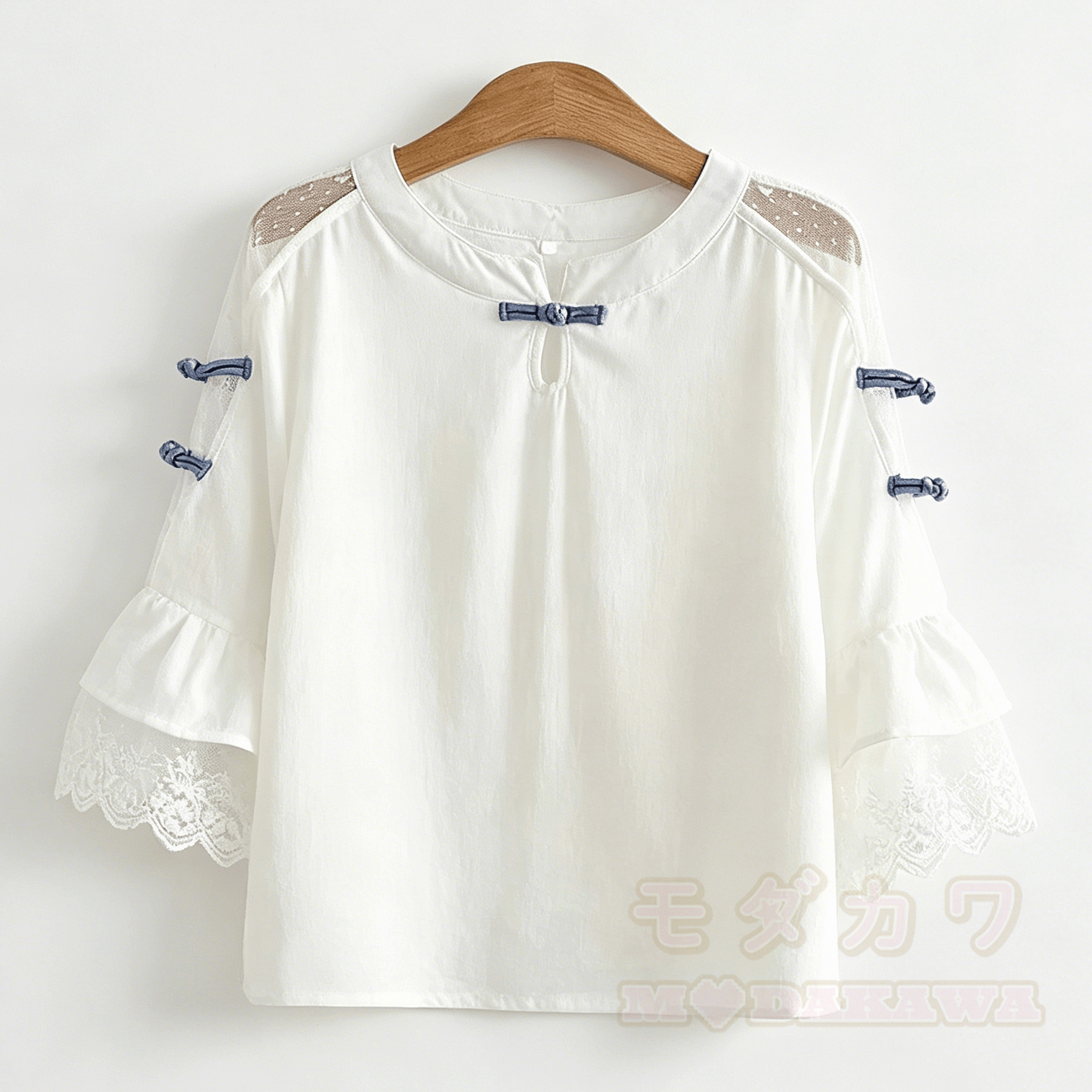 Schickes Sommerkleid mit Rundhalsausschnitt, fließendem Oberteil und zweiteiligem Set - Spitze - 3XL - image 2