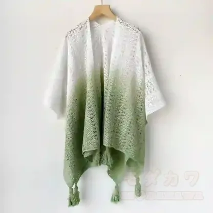 Bohemian Cami Dress with Aperty Knit Shatal Set Two Pieces Set - image 12