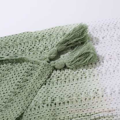 Bohemian Cami Dress with Aperty Knit Shatal Set Two Pieces Set - image 13