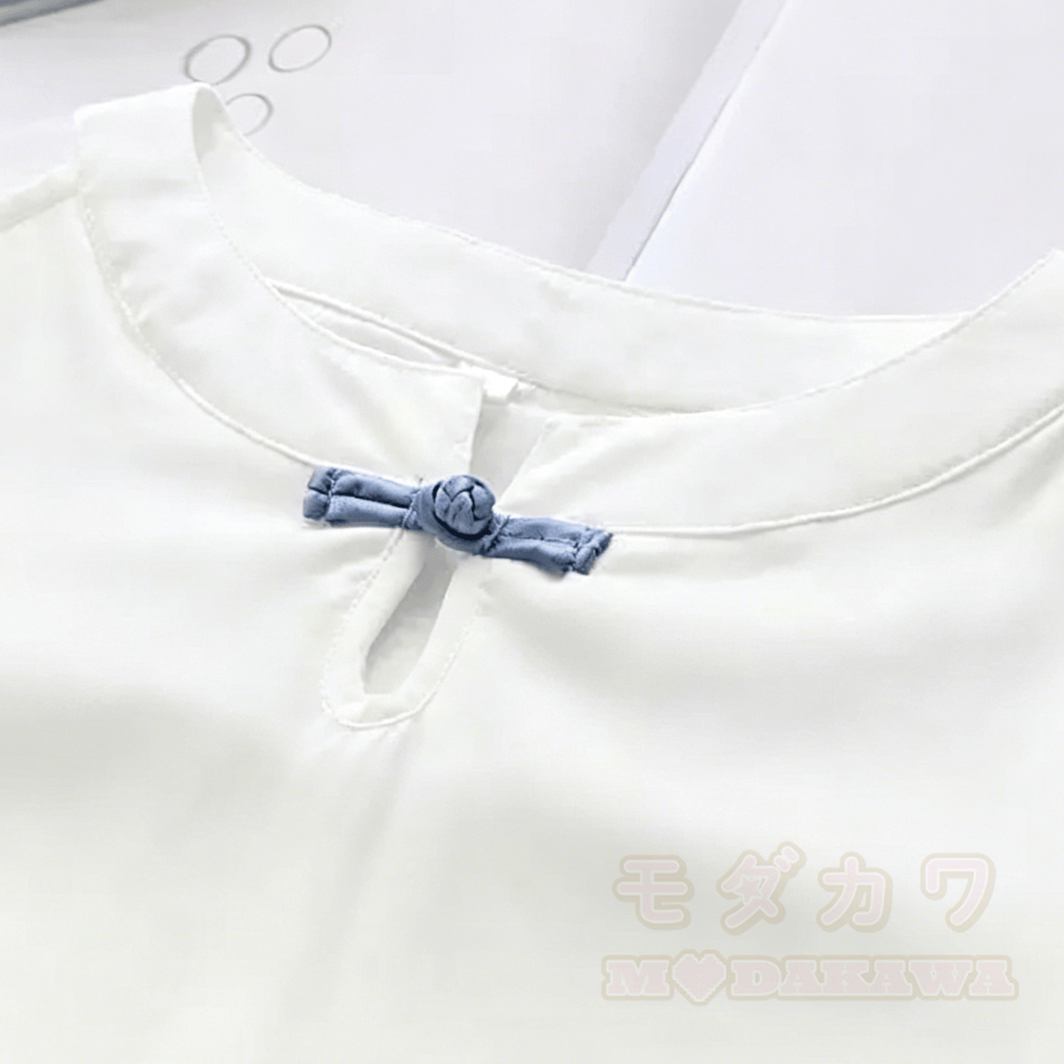 Vintage-Top mit Schnalle und Rock, zweiteiliges Set - image 3