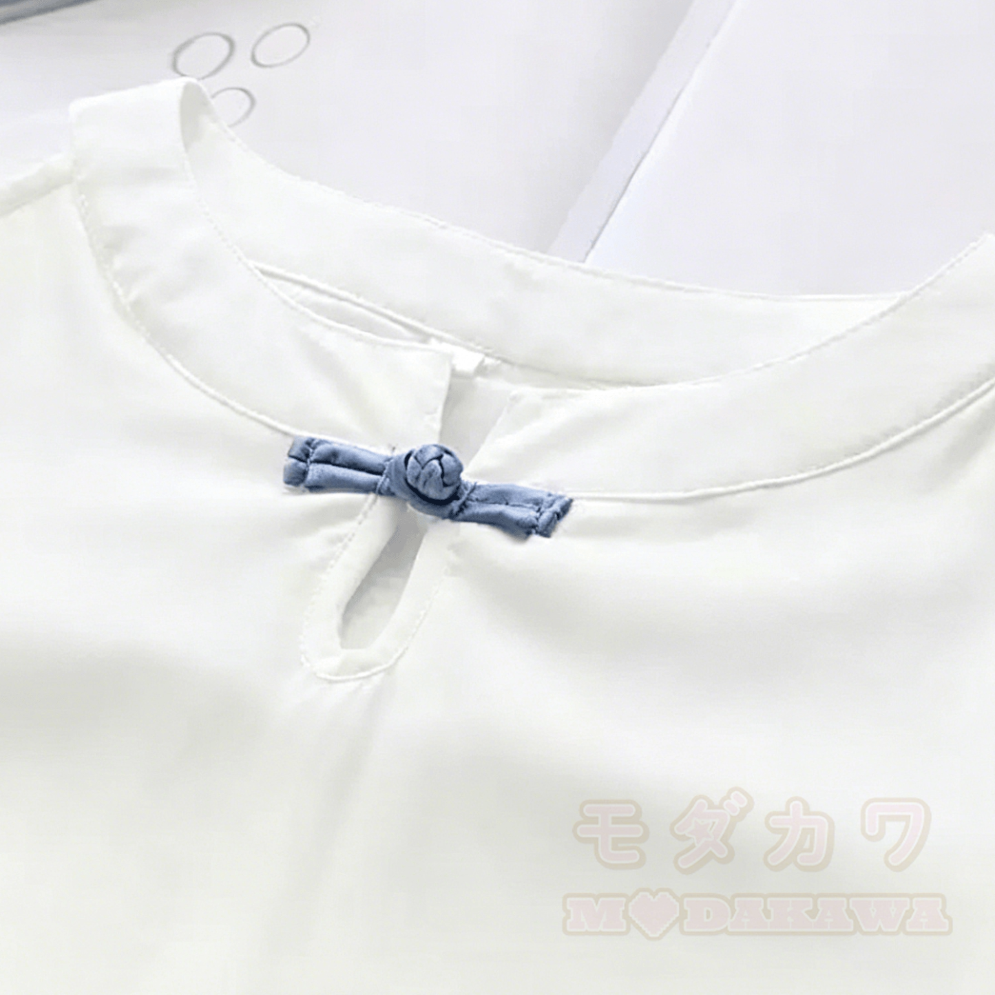 Vintage-Top mit Schnalle und Rock, zweiteiliges Set - image 3