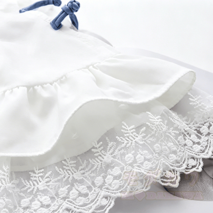 Vintage-Top mit Schnalle und Rock, zweiteiliges Set - image 4