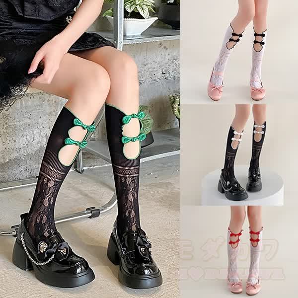 Sommerliche Vintage-Schnürsocken - image 1
