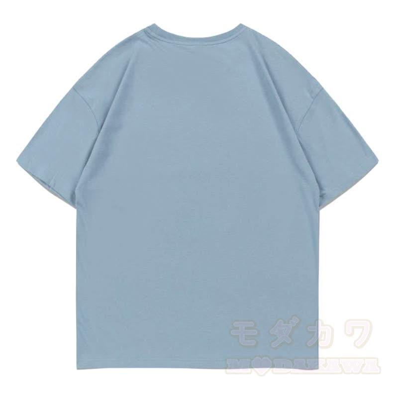 MODAKAWA Kurzarm-T-Shirt mit Fischprint - image 2