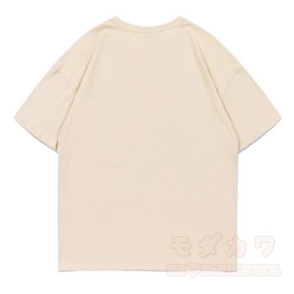 MODAKAWA Sommer-T-Shirt mit Fischgrafik, lockerer Ärmel - image 2