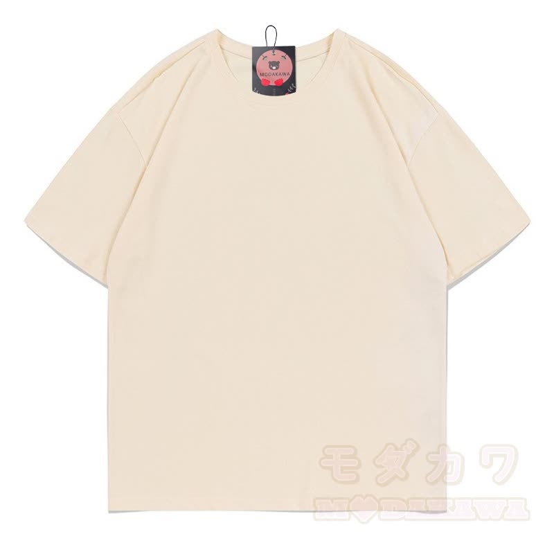 MODAKAWA Print Loose Summer Kurzarm-T-Shirt - image 2