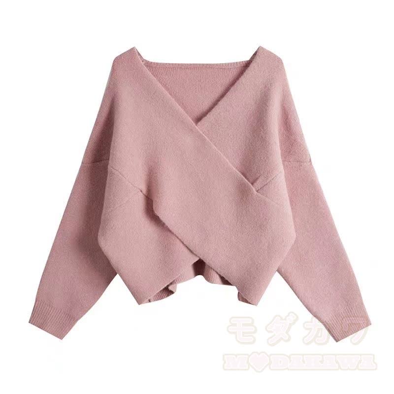 Zweiteiliges Set aus Wickelpullover und elegantem Kleid - Spitze - 4XL - image 2