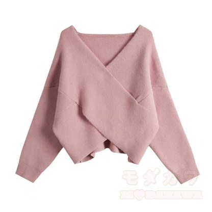 Zweiteiliges Set aus Wickelpullover und elegantem Kleid - Spitze - 4XL - image 2