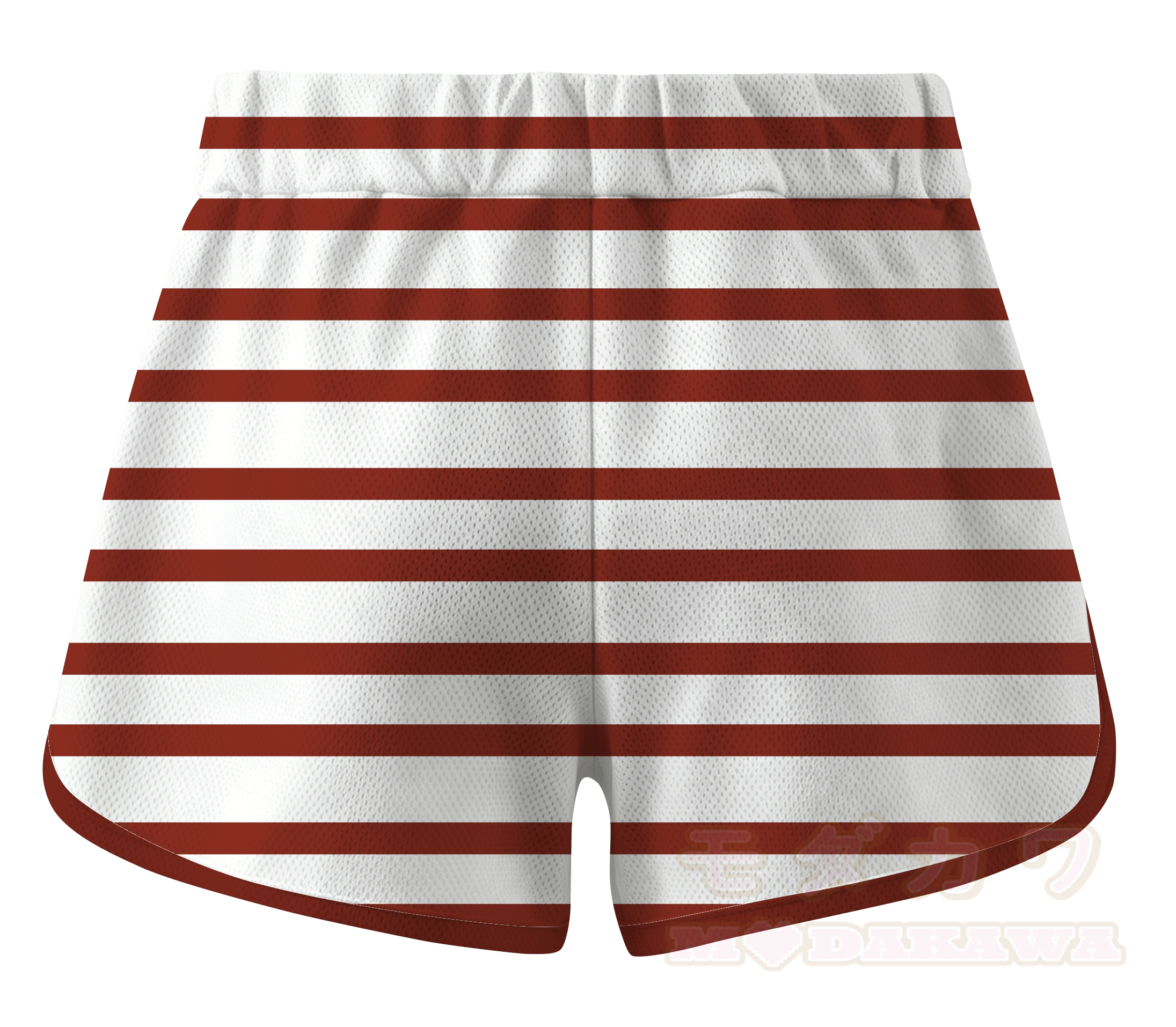 MODAKAWA X zarckets Gestreifte Anime-Ziegenprint-Freizeitshorts - image 4