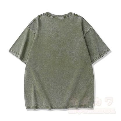 MODAKAWA Vintage TOKYO Fuchs-Kirschblüten-Katzenprint Kurzarm-T-Shirt - image 2