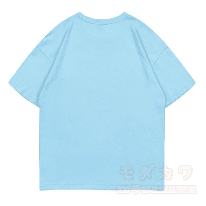 MODAKAWA MEW Niedliches Kätzchen-Motiv T-Shirt aus 100 % Baumwolle - image 2