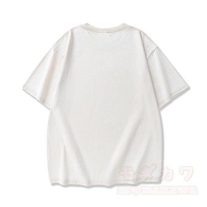 MODAKAWA Kitty Grafik Vintage Washed 100% Baumwoll-T-Shirt - image 2